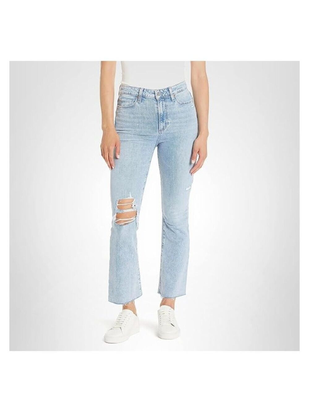 ✨Paige Claudine Raw Hem Cori Destructed 34 NWT